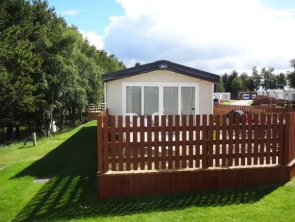 Newly purchased static caravan ready for collection by The Caravan Swap Shop